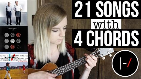 4 Basic Chords 21 Songs From Twenty One Pilots On Ukulele Youtube