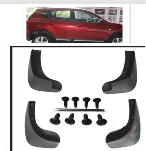 Car Mud Flaps For Nissan Qashqai 2 Dualis 2007 2013 J10 Splash