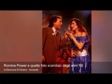 Romina Power E Quelle Foto Scandalo Degli Anni Youtube