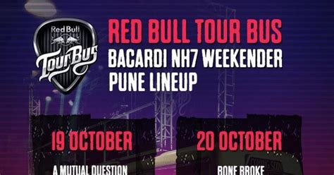 The Line Up At The Bacardi Nh Weekender S