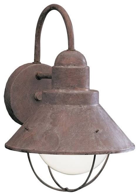 Rustic Outdoor Wall Sconce - Rustic - Outdoor Wall Lights And Sconces ...