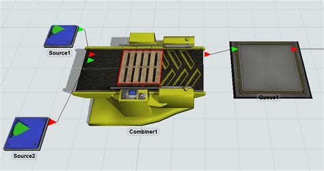 FlexSim 2023 Update 1 Mass Flow Conveyor Improvements Table