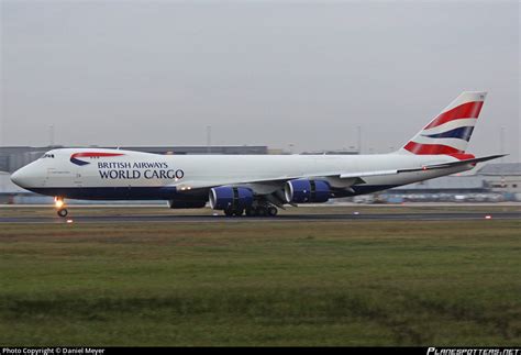 G GSSD British Airways World Cargo Boeing 747 87UF Photo By Daniel