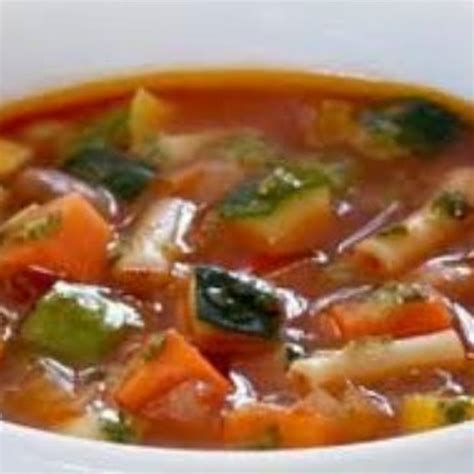 DASH Diet Minestrone Soup Recipe