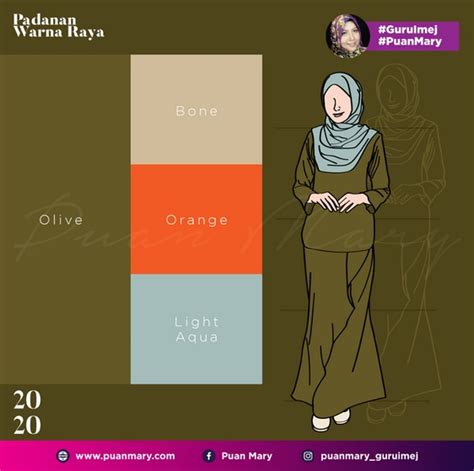 Warna Tudung Untuk Baju Olive Green SseNewsSexton