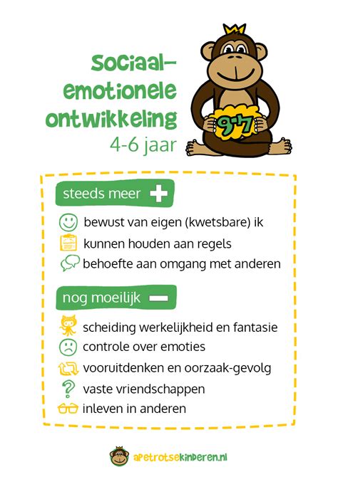 De Sociaal Emotionele Ontwikkeling Van Je Kind Jaar Apetrotse