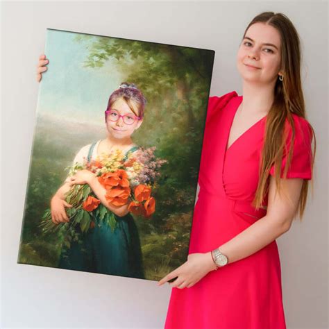 Portret Personalizat Copii Model Mica Printesa Pepanza Ro