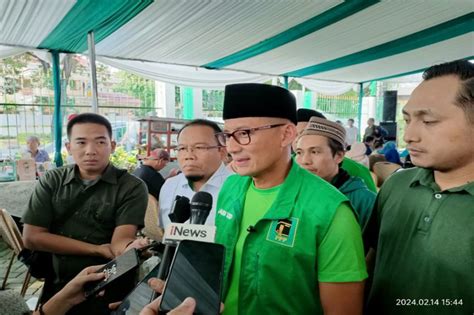 Sandiaga Uno Optimistis Ppp Raih Suara Di Pemilu