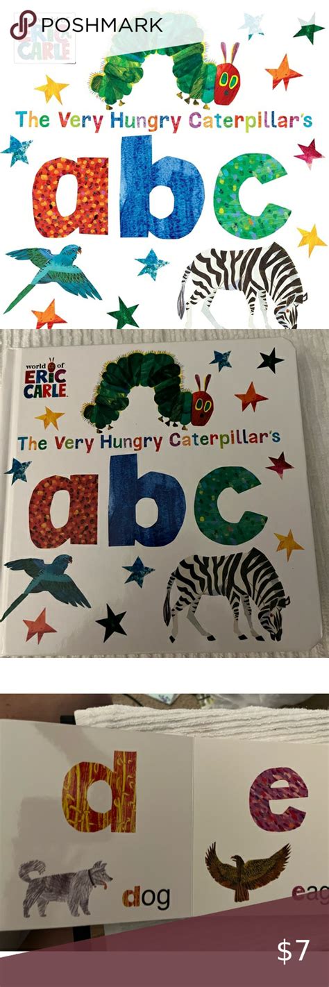 Nwt The Very Hungry Caterpillars Abc The World Of Eric Carle The