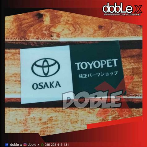 Jual Stiker Osaka Toyopet Oem Shopee Indonesia