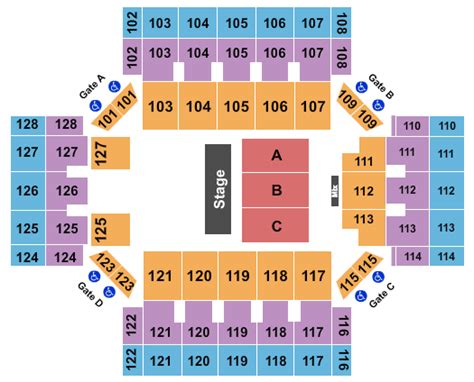 Albany Civic Center Seating Chart & Maps - Albany