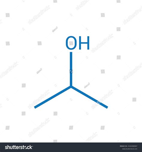 Isopropanol Structural Formula