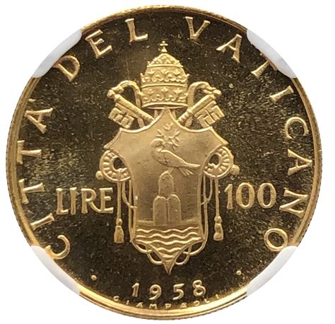 Lire Pius Xii Vatican City Numista