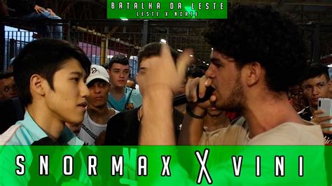 SNORMAX X VINI LESTE X NORTE Batalha Da Leste 01 02 2020 YouTube