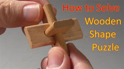 Wooden Cross Puzzle How To Solve It Youtube