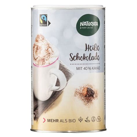 Naturata Heiße Schokolade Bio 350g ekomarkt de