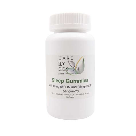 CBD Sleep Gummies 25mg of CBD per gummy (30 ct) - Natural