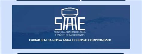 Atenção SAAE facilita regularização de dívidas novas regras de