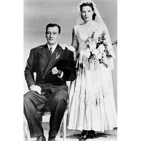 John Wayne Maureen O'Hara Wedding Portrait The Quiet Man 24x36 Poster ...