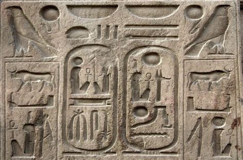 Ancient Egyptian Cartouche Symbols