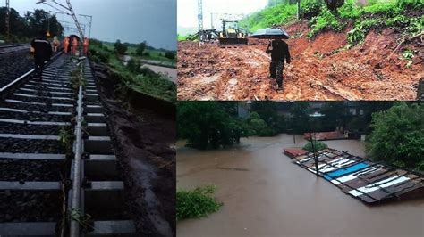 Monsoon Maharashtra Rrain Updates : Landslide in Kasara Ghat; Traffic ...