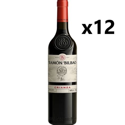 RAMON BILBAO Vino Tinto Crianza D O Rioja Botella 75cl Caja 12