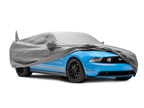 Mustang Custom Fit Car Cover; Gray (05-14 Mustang) - Free Shipping