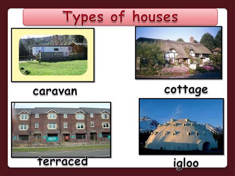 types  houses powerpoint ppsx