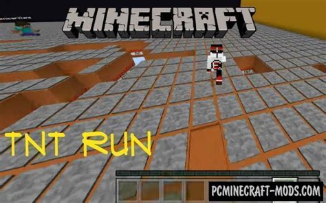 Tnt Run Minigame Minecraft Pe Map Pc Java Mods