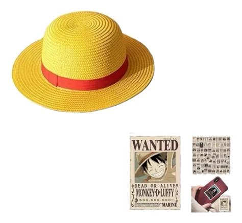 Sombrero Luffy One Piece Stickers Wanted One Piece Pack Meses