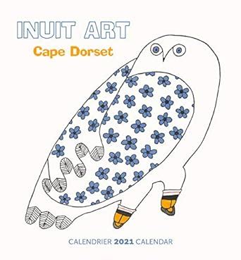 Inuit Art Cape Dorset Calendrier 2021 Mini Wall Calendar English And