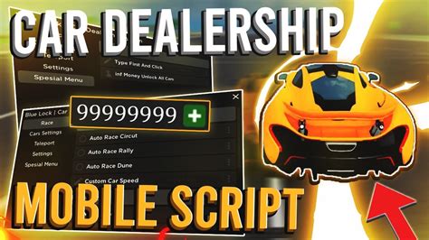 Mobile Roblox Car Dealership Tycoon Script Hack Gui Auto Race Auto