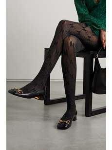 GUCCI Lurex Tights NET A PORTER