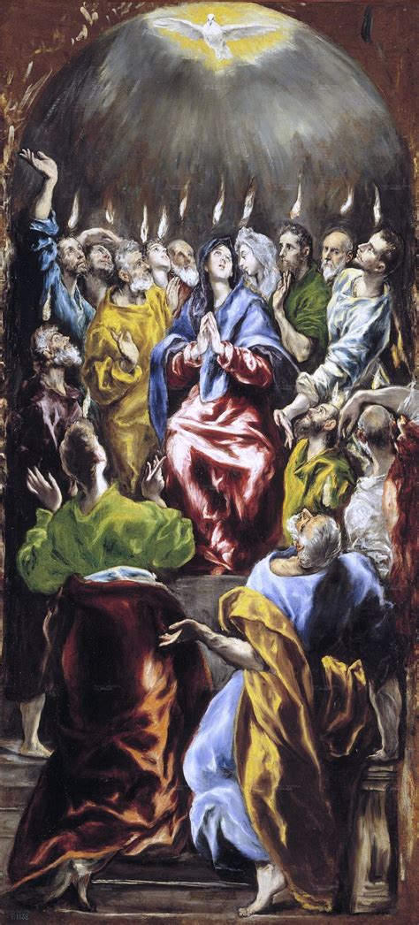 Pentecostés El Greco 1597 Calvary Presbyterian Church