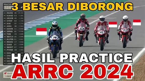 Arrc Thailand Pembalap M Faerozi Tercepat Herjun Runner Up Dan