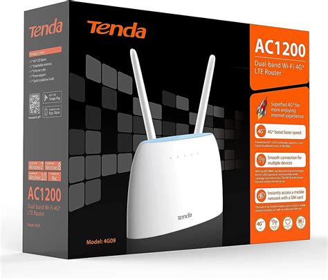 Routeur Tenda Avec Carte Sim G Ac Bi Bandd G Cat Mbps