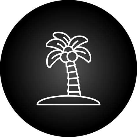 Palm Tree Vector Icon 23363047 Vector Art at Vecteezy