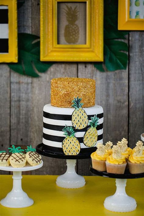 The Best Pineapple Party Ideas B Lovely Events Festa Tropical