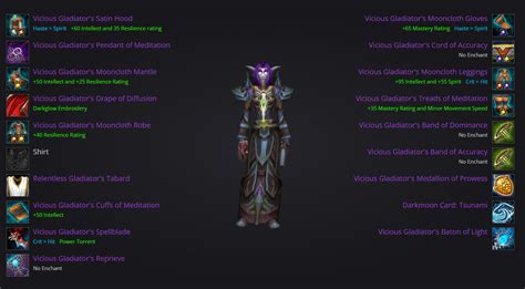 Best Gear And Stats For Discipline Priests Cataclysm Pvp Guide Skill