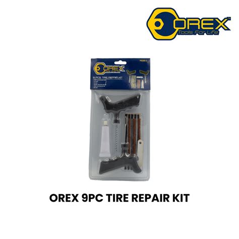 Orex 9pc Tire Repair Kit Shopee Singapore