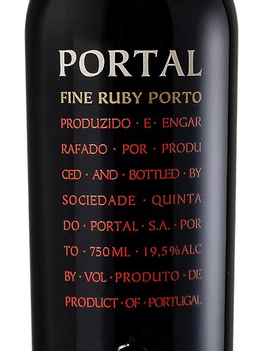 N V Quinta Do Portal Porto Fine Ruby Vivino Us