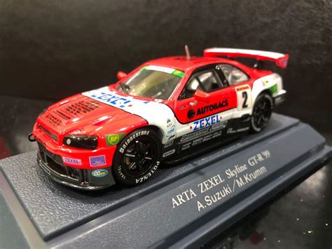 1 43 ARTA ZEXEL SKYLINE GT R Hobbies Toys Collectibles