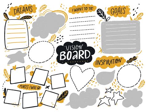 Printable Vision Board