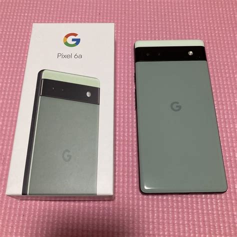 Google Pixel 6a Sage 128 GB SIMフリー 期間限定超特価 o e main jp