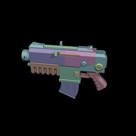 Boltgun Darktide Warhammer 40k 3D model 3D printable | CGTrader