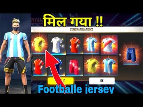 Free Fire New Soccer Royale Event Try To Take Out Jersey Hrm Youtube