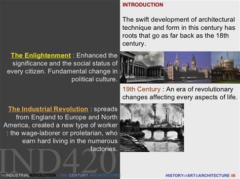 architecture history - Industrial revolution