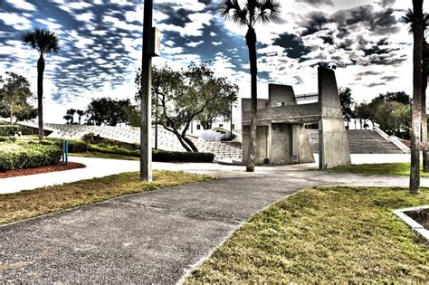 HDR Shot Of Veterans Amphitheater At Brevard Community College Eastern