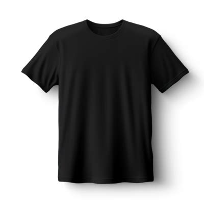 Black T Shirt Mockup PNGs for Free Download