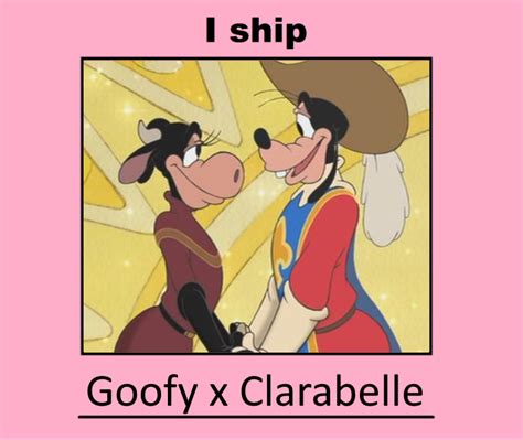 I ship Goofy x Clarabelle by AsiaSapphire9272004 on DeviantArt